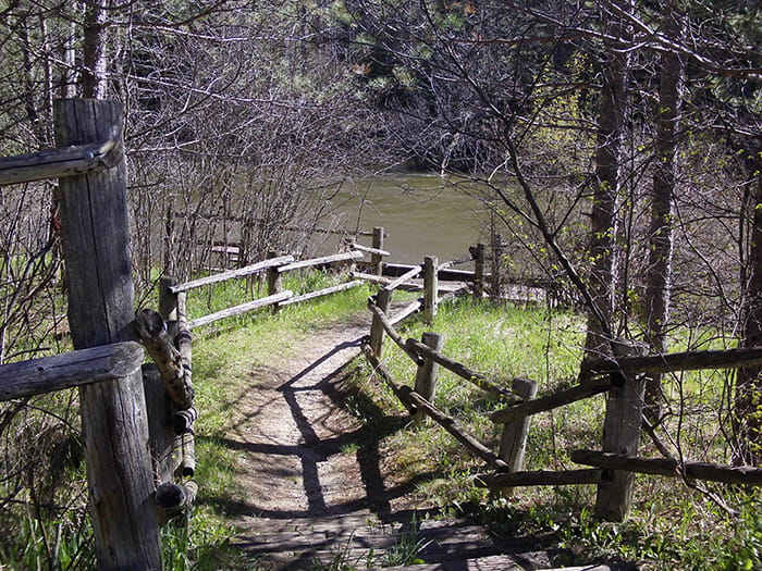 Baxter river view