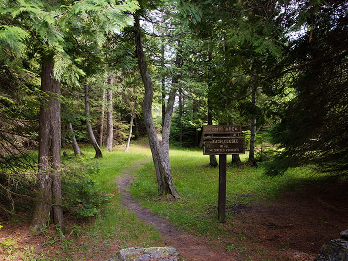 bigknob trail sign