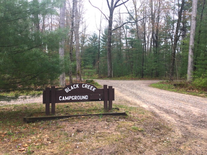 BlackCreekCampgroundSign