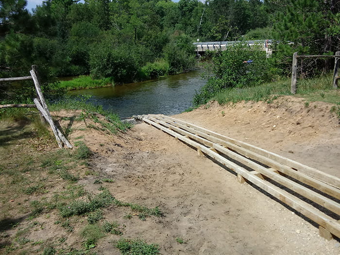 CCC Bridge river access 2