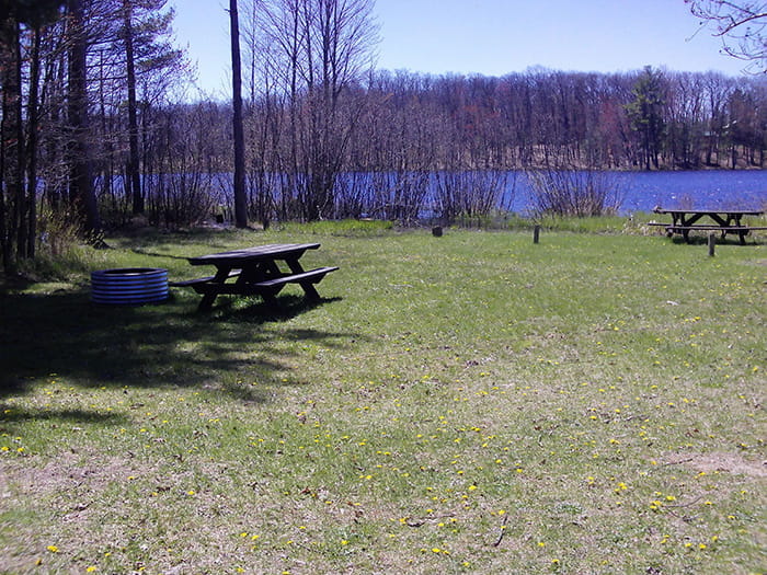 Goose Lake campsite