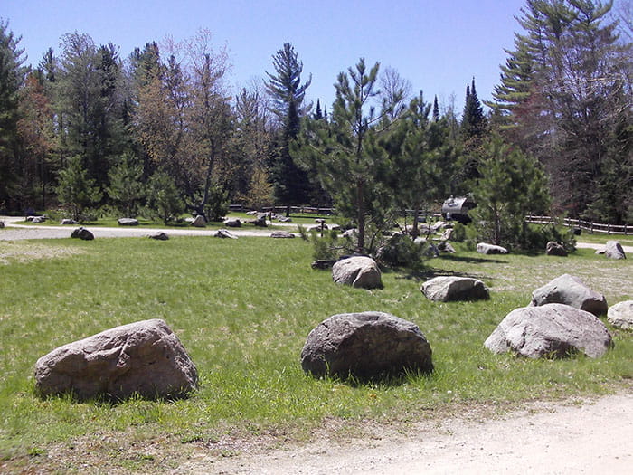 Hopkins Creek campsite