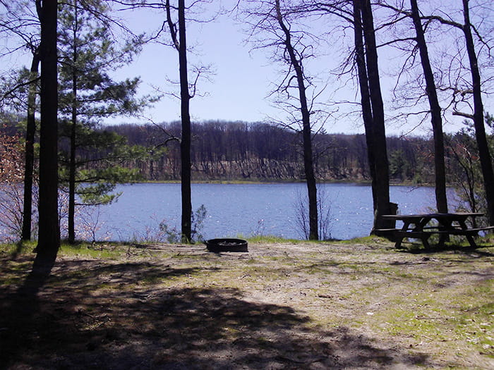 Long Lake campsite