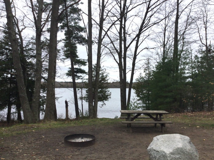 Mud Lake Waterfront Campsite