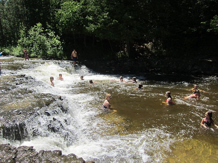 Ocqueoc Falls play