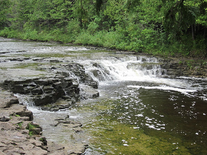 Ocqueoc Falls water