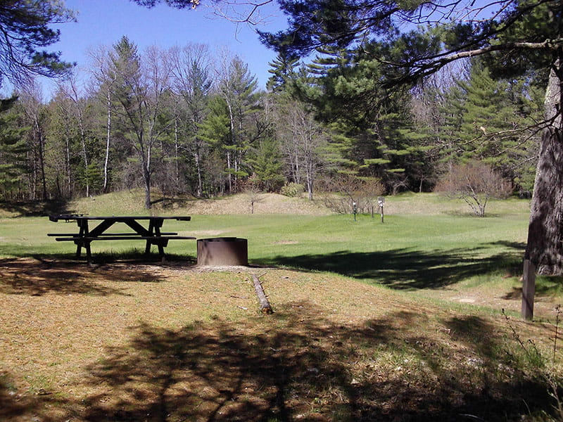 Old US  131 campsite