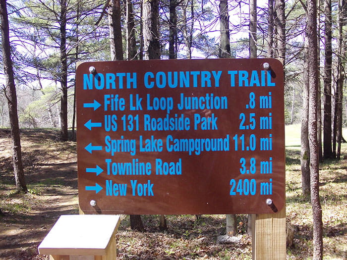Old US  131 trail