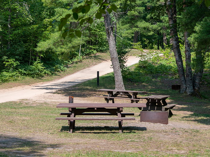 Perch Lake campsite
