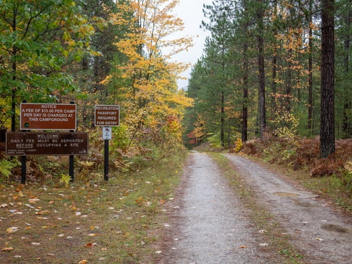 Pidgeon River Entrance