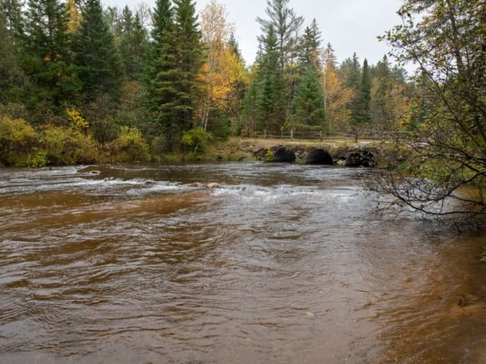 Pigeon River crossing