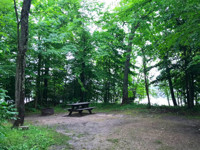 SouthManistiqueLakeCampsite2