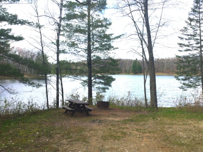 TroutLakeCampsiteView