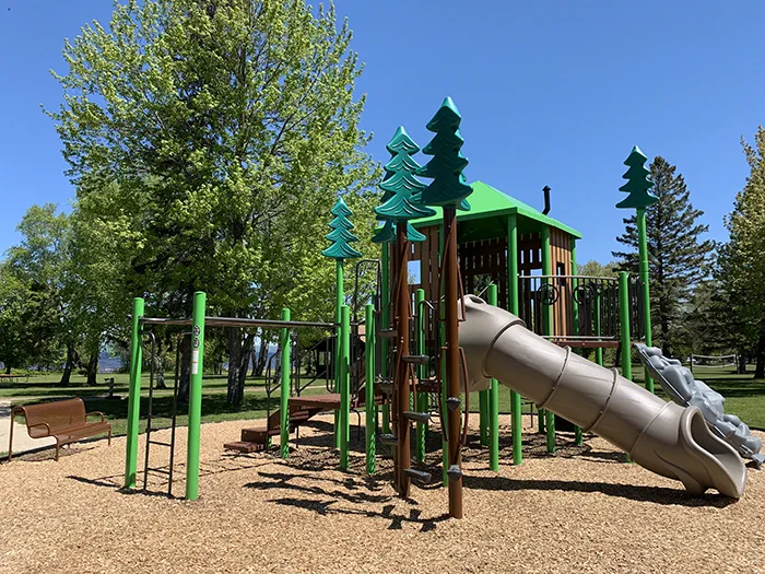 brimley state park playground