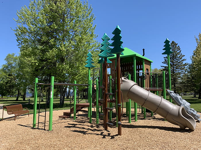 brimley state park playground