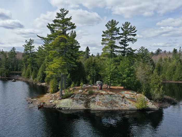 view of rocky island