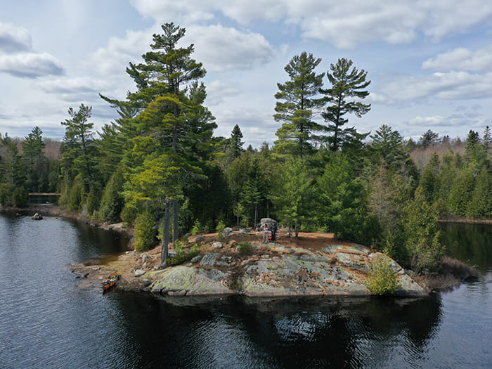 view of rocky island