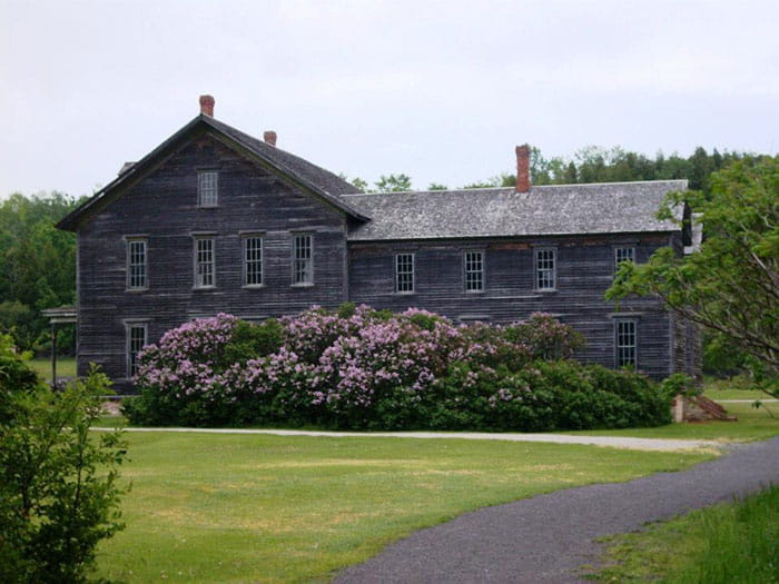 wooden building in historic townsite