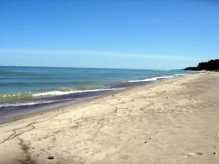 Grand Mere shoreline