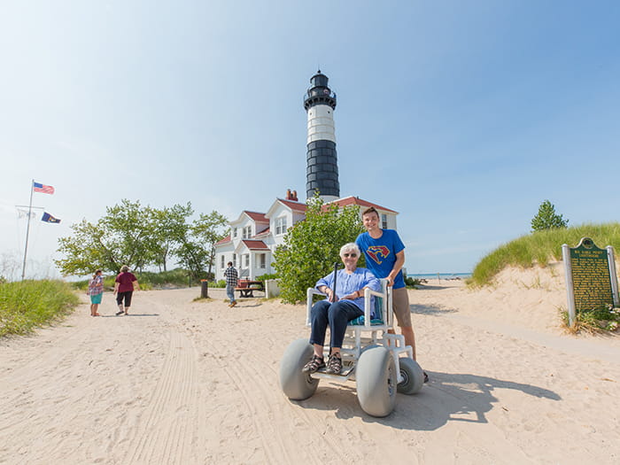 Ludington beach chair