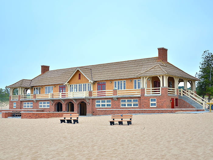 Ludington beach house