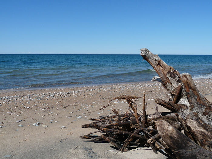 Muskallonge Lake Beach