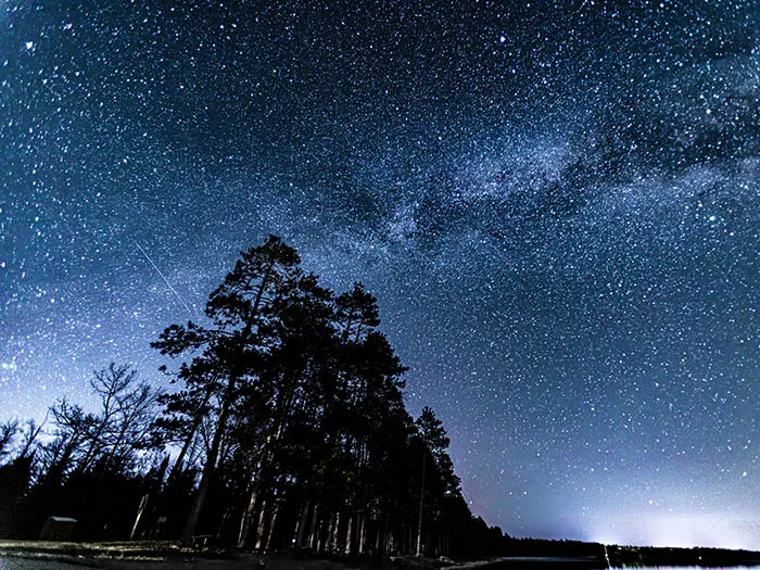 starry night sky