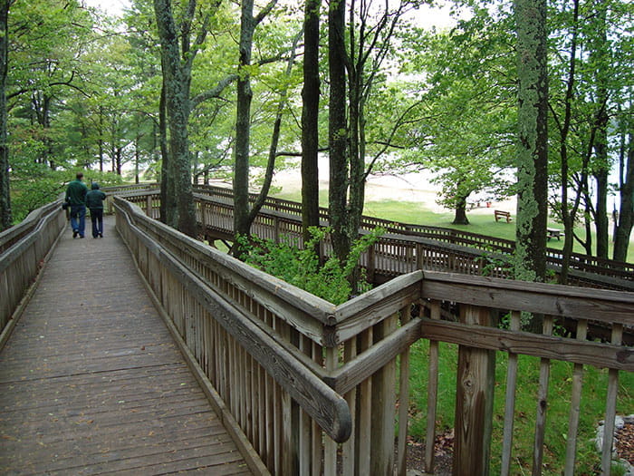 Otsego Lake boardwalk