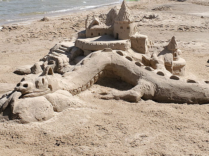 otsego lake sand castle