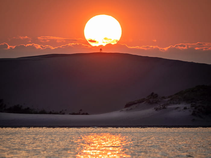 Sunset at Silver Lake