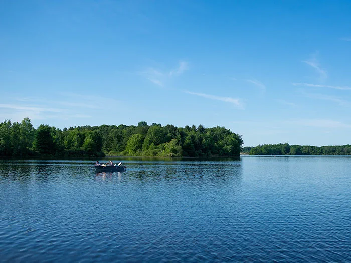 water with kayaker