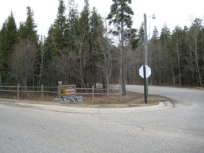Straits entrance