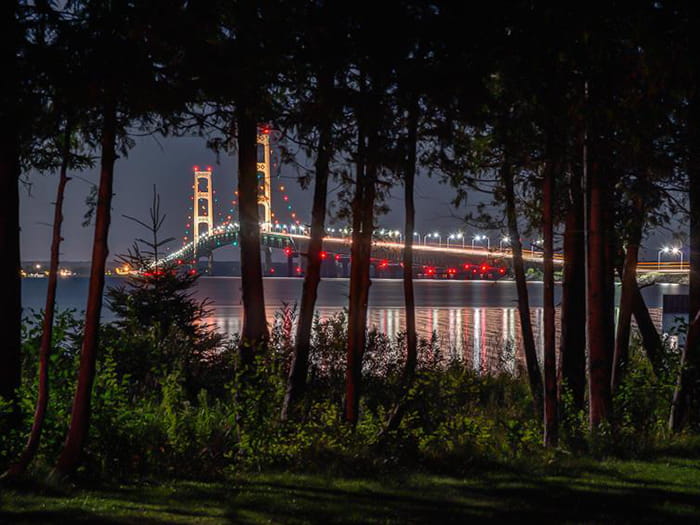 Mackinac bridge