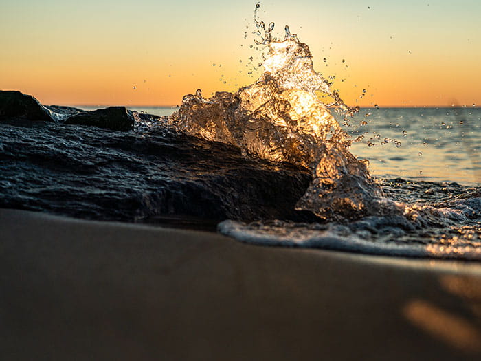 Tawas Point shoreline
