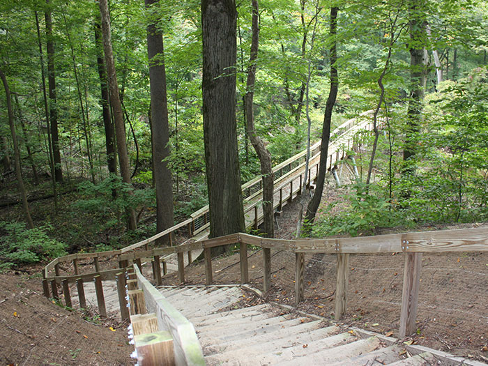 staircase trail