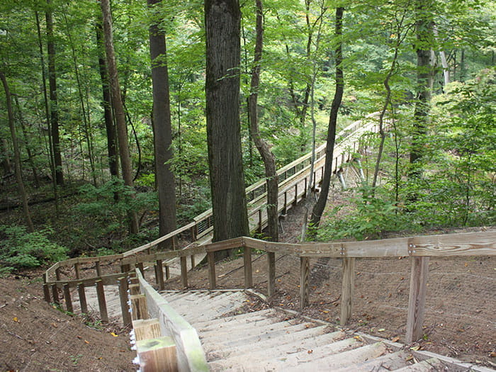 staircase trail