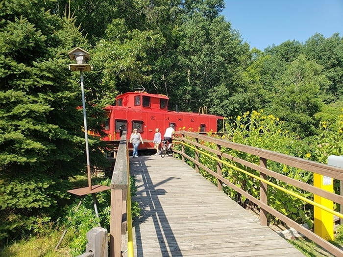 Kal Haven Trail caboose