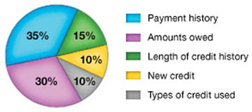 Credit Score Pie Chart