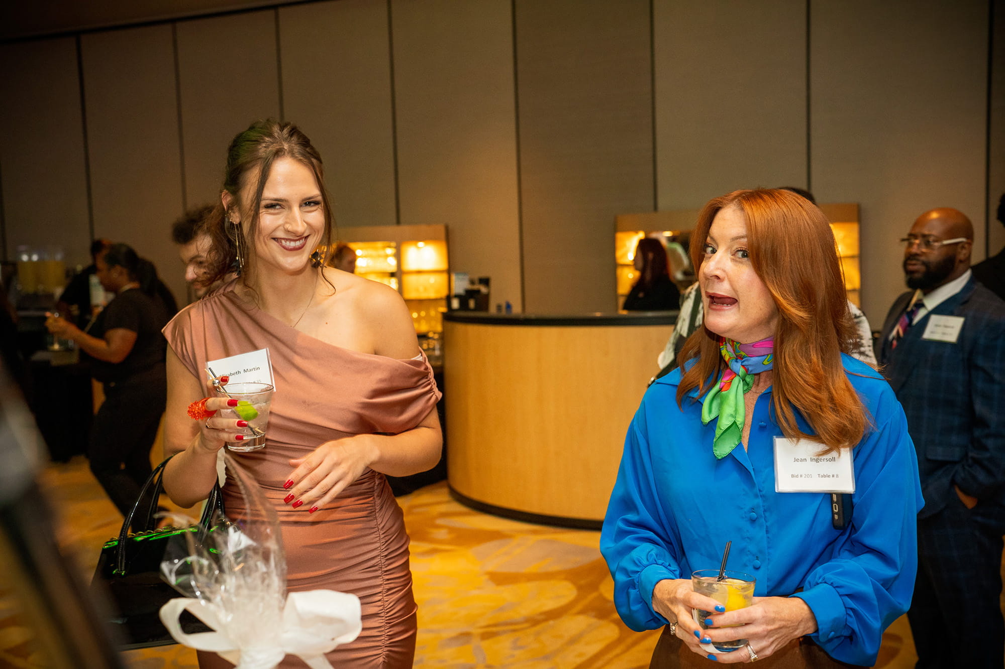 Attendees of the Gala enjoying the evening