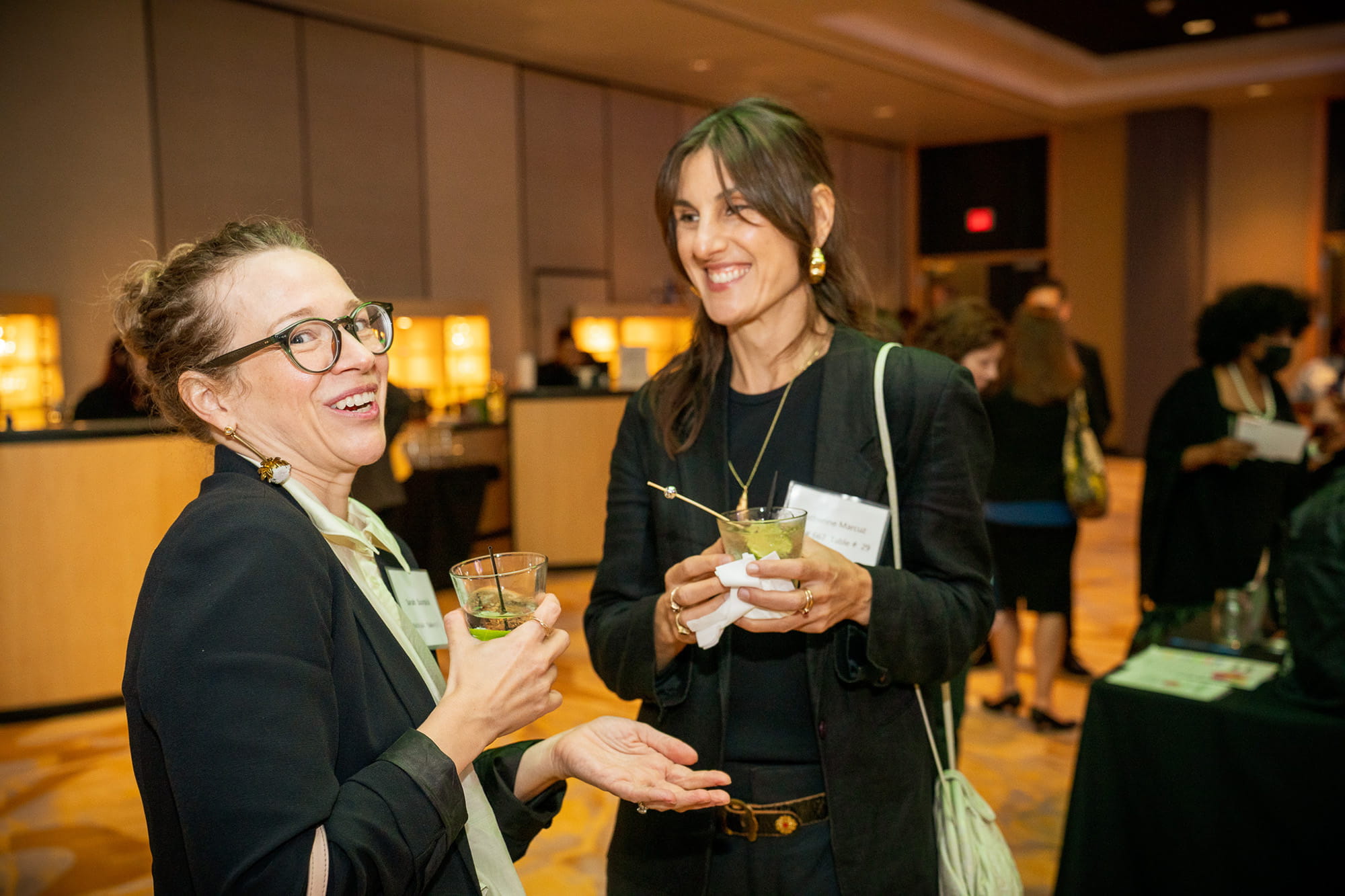 Attendees of the Gala enjoying the evening