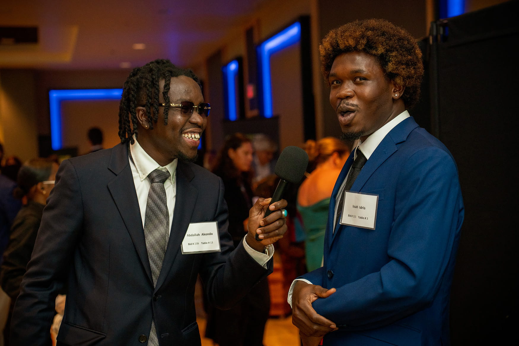 Students at the Fostering Futures Scholarship Gala