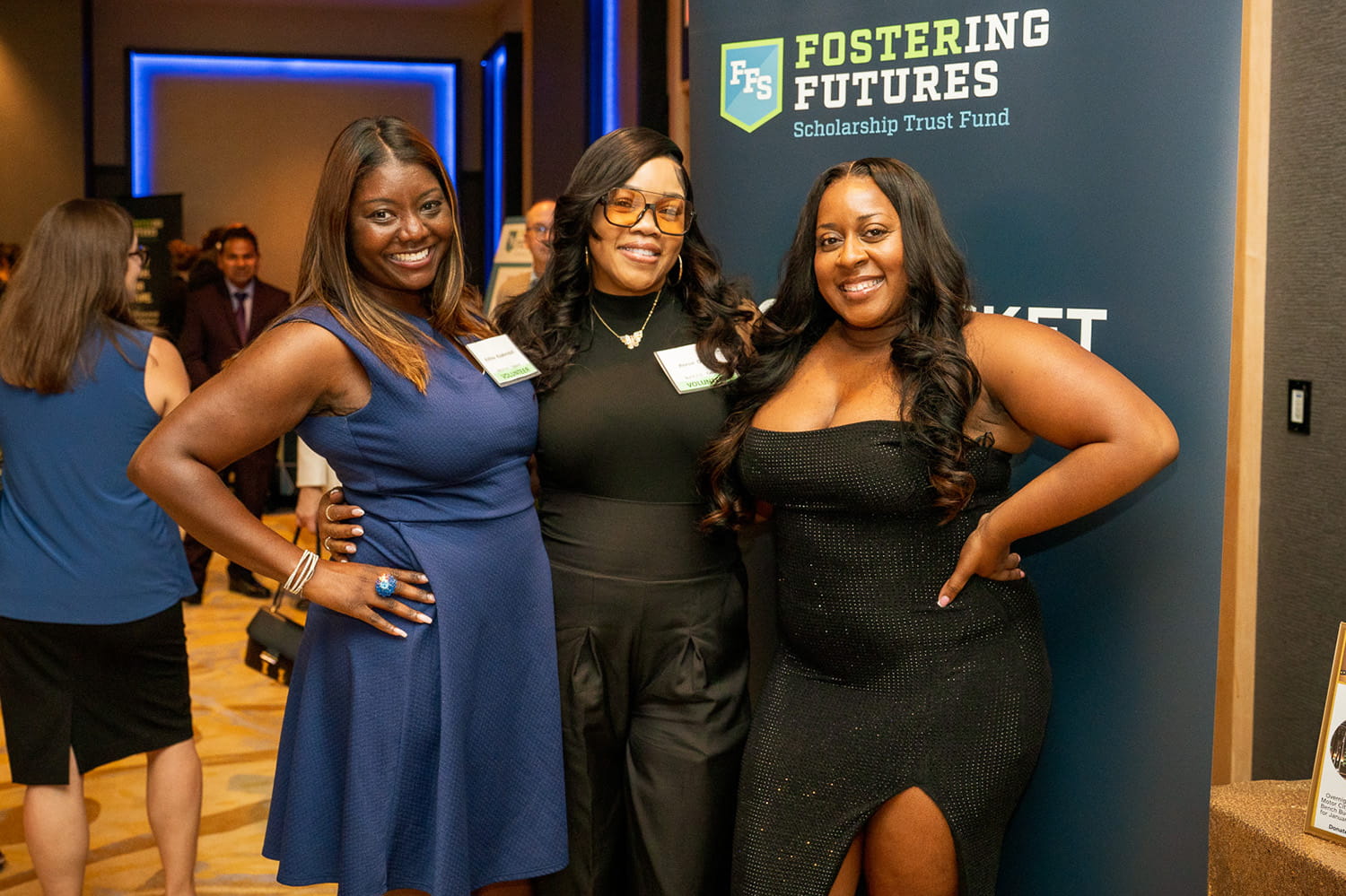 Members of Michigan Department of Treasury smile for the camera