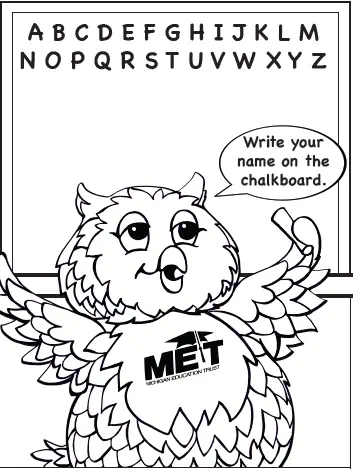 MET Coloring page MET Coloring page