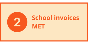 text: 2 school invoices MET