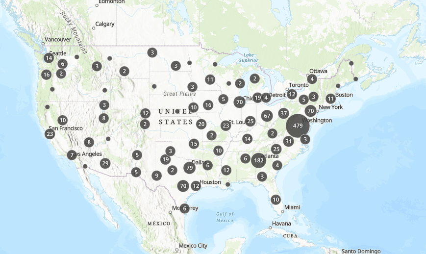 U.S. Data Centers Tracker home page image
