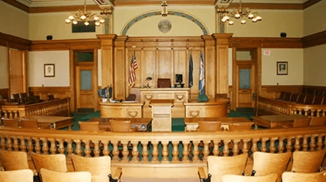 Photo of Trial Court. Photo from Michigan Supreme Court.