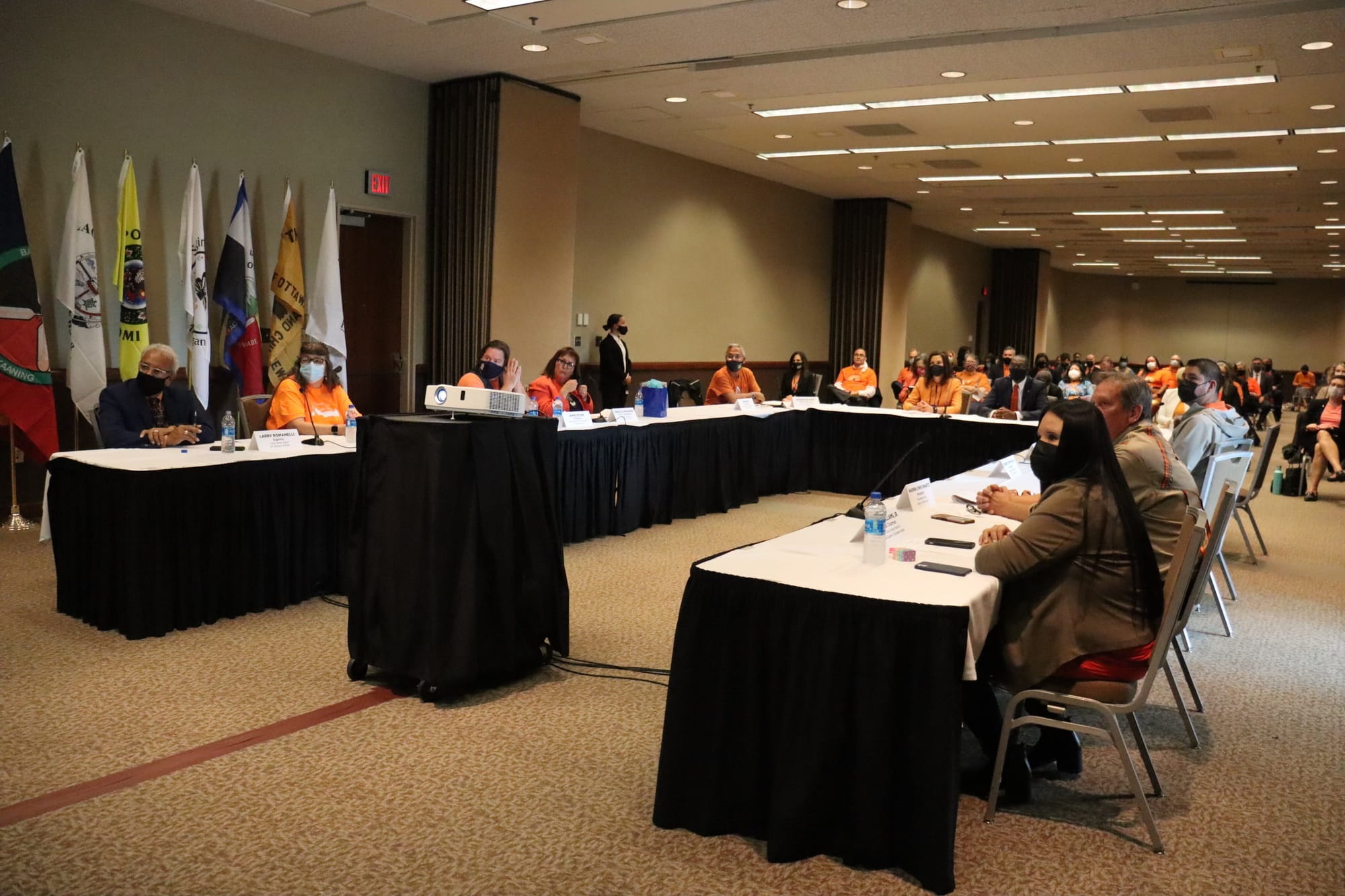 Governor Whitmer Meeting With Tribal Leaders.