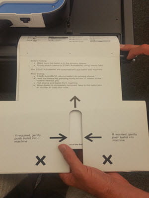 Hart Tabulator aux Insert ballot