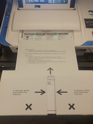 Hart Tabulator Insert ballot