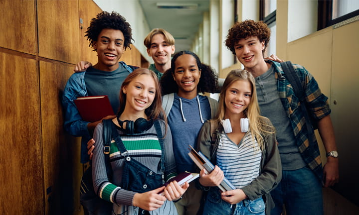 Group of students